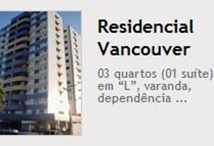 Condomínio Edifício Vancouver